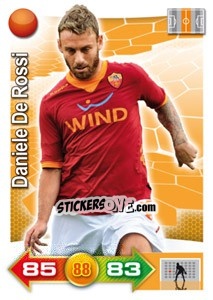Sticker Daniele De Rossi - Calciatori 2011-2012. Adrenalyn XL n. 320 - Panini
