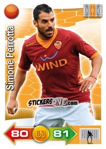Sticker Simone Perrotta - Calciatori 2011-2012. Adrenalyn XL n. 321 - Panini