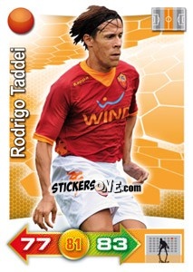 Sticker Rodrigo Taddei - Calciatori 2011-2012. Adrenalyn XL n. 323 - Panini