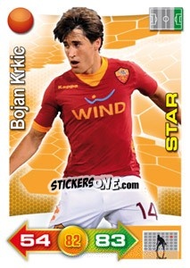 Figurina Bojan Krkic - Calciatori 2011-2012. Adrenalyn XL - Panini