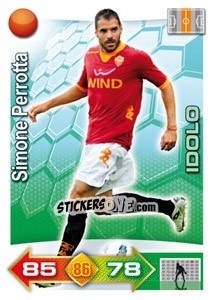 Sticker Simone Perrotta - Calciatori 2011-2012. Adrenalyn XL n. 329 - Panini