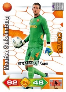Sticker Maarten Stekelenburg - Calciatori 2011-2012. Adrenalyn XL n. 330 - Panini