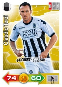 Cromo Claudio Terzi - Calciatori 2011-2012. Adrenalyn XL - Panini