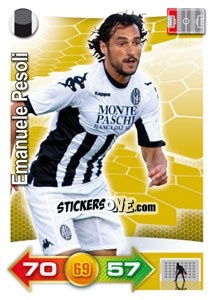 Sticker Emanuele Pesoli - Calciatori 2011-2012. Adrenalyn XL - Panini