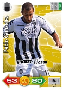 Sticker Pablo Gonzalez - Calciatori 2011-2012. Adrenalyn XL - Panini