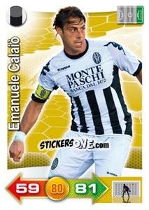 Sticker Emanuele Calaiò - Calciatori 2011-2012. Adrenalyn XL n. 347 - Panini