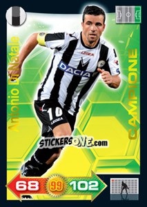 Sticker Antonio Di Natale - Calciatori 2011-2012. Adrenalyn XL n. 368 - Panini