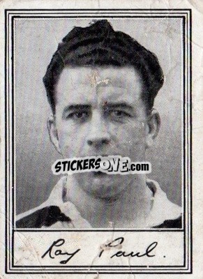 Sticker Roy Paul - Famous Footballers (A2) 1954
 n. 5 - Barratt & Co.
