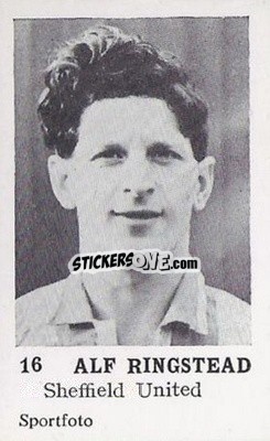 Cromo Alf Ringstead - Footballers 1954
 - Sportfoto
