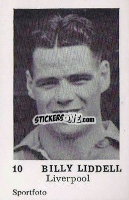 Cromo Billy Liddell - Footballers 1954
 - Sportfoto
