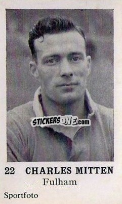 Sticker Charlie Mitten - Footballers 1954
 n. 22 - Sportfoto
