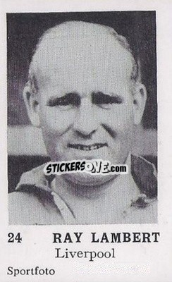 Cromo Ray Lambert - Footballers 1954
 - Sportfoto
