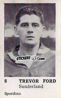 Sticker Trevor Ford - Footballers 1954
 - Sportfoto
