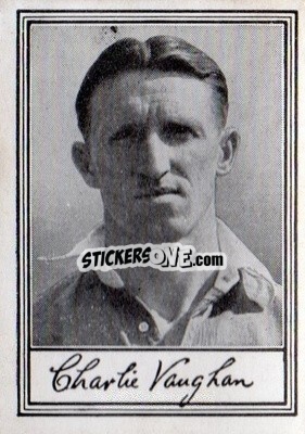 Sticker C. Vaughan - Famous Footballers (A1) 1953
 - Barratt & Co.
