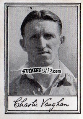 Sticker C. Vaughan - Famous Footballers (A1) 1953
 n. 5 - Barratt & Co.
