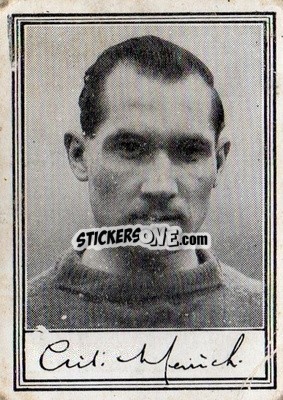 Sticker G. Merrick - Famous Footballers (A1) 1953
 n. 3 - Barratt & Co.
