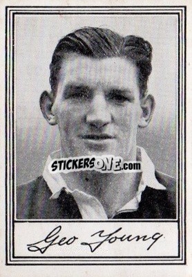 Figurina G. Young - Famous Footballers (A1) 1953
 n. 2 - Barratt & Co.
