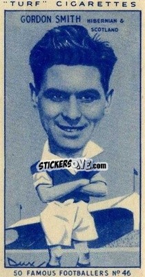 Sticker Gordon Smith - Famous Footballers (Turf Cigarettes) 1951
 n. 46 - Carreras