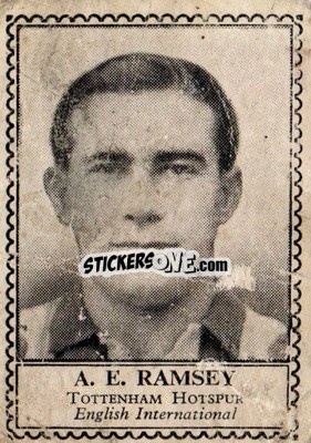 Sticker Alf Ramsey - Famous Footballers 1949-1950
 - Barratt & Co.
