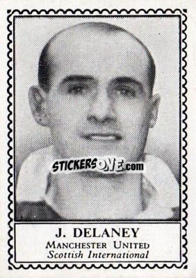 Sticker Jimmy Delaney - Famous Footballers 1949-1950
 - Barratt & Co.
