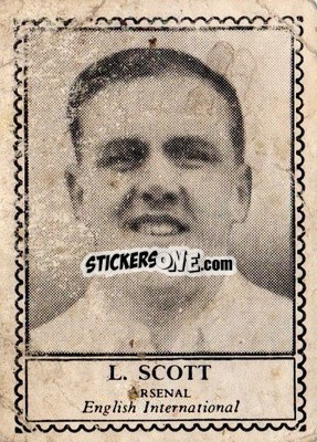 Sticker Lawrence Scott - Famous Footballers 1949-1950
 n. 40 - Barratt & Co.
