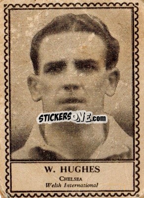 Figurina William Hughes - Famous Footballers 1949-1950
 n. 22 - Barratt & Co.
