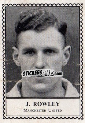 Sticker Jack Rowley - Famous Footballers 1948-1949
 - Barratt & Co.
