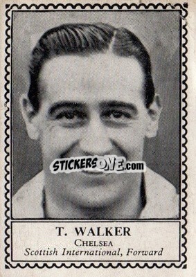 Sticker Tommy Walker - Famous Footballers 1948-1949
 - Barratt & Co.
