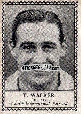 Cromo Tommy Walker - Famous Footballers 1948-1949
 n. 46 - Barratt & Co.
