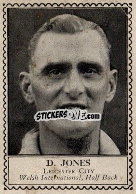Sticker David Jones - Famous Footballers 1947-1948
 n. 25 - Barratt & Co.
