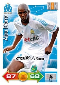Sticker Alou Diarra - FOOT 2011-2012. Adrenalyn XL n. 166 - Panini