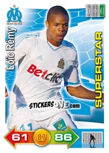 Cromo Loïc Rémy - FOOT 2011-2012. Adrenalyn XL - Panini