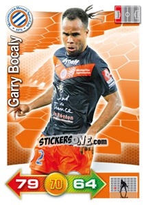 Figurina Garry Bocaly - FOOT 2011-2012. Adrenalyn XL n. 179 - Panini