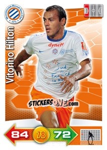 Sticker Vitorino Hilton - FOOT 2011-2012. Adrenalyn XL - Panini