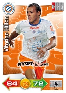 Sticker Vitorino Hilton - FOOT 2011-2012. Adrenalyn XL n. 180 - Panini