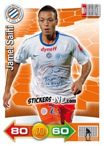 Sticker Jamel Saihi - FOOT 2011-2012. Adrenalyn XL n. 181 - Panini