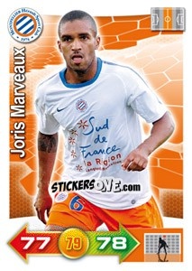Sticker Joris Marveaux - FOOT 2011-2012. Adrenalyn XL n. 184 - Panini