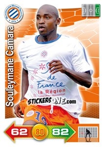 Sticker Souleymane Camara - FOOT 2011-2012. Adrenalyn XL n. 186 - Panini