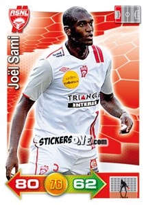 Sticker Joël Sami - FOOT 2011-2012. Adrenalyn XL n. 196 - Panini
