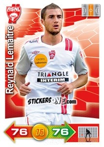 Sticker Reynald Lemaître - FOOT 2011-2012. Adrenalyn XL n. 201 - Panini