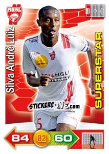 Cromo Silva André Luiz - FOOT 2011-2012. Adrenalyn XL n. 206 - Panini