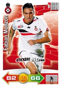 Sticker Fabián Monzón - FOOT 2011-2012. Adrenalyn XL - Panini