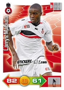 Sticker Larrys Mabiala - FOOT 2011-2012. Adrenalyn XL - Panini