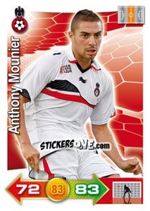 Figurina Anthony Mounier - FOOT 2011-2012. Adrenalyn XL n. 216 - Panini