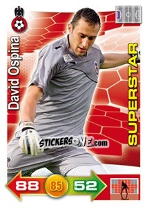 Sticker David Ospina - FOOT 2011-2012. Adrenalyn XL - Panini