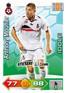 Sticker Anthony Mounier - FOOT 2011-2012. Adrenalyn XL n. 224 - Panini