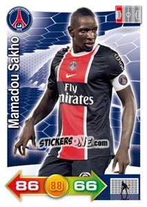 Sticker Mamadou Sakho - FOOT 2011-2012. Adrenalyn XL n. 231 - Panini