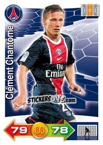 Figurina Clément Chantôme - FOOT 2011-2012. Adrenalyn XL - Panini