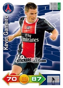 Sticker Kevin Gameiro - FOOT 2011-2012. Adrenalyn XL - Panini