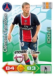 Cromo Clément Chantôme - FOOT 2011-2012. Adrenalyn XL n. 240 - Panini